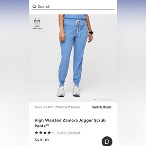 FIGS - High Waisted Zamora Jogger Scrub Pants